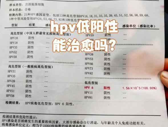低危44阳性可以自愈吗