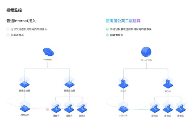 蒲公英 组网缩略图