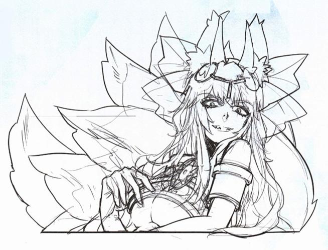 fate白面金毛九尾狐