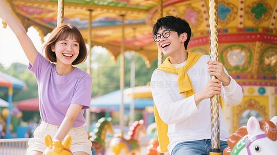 旋转木马比喻男女关系