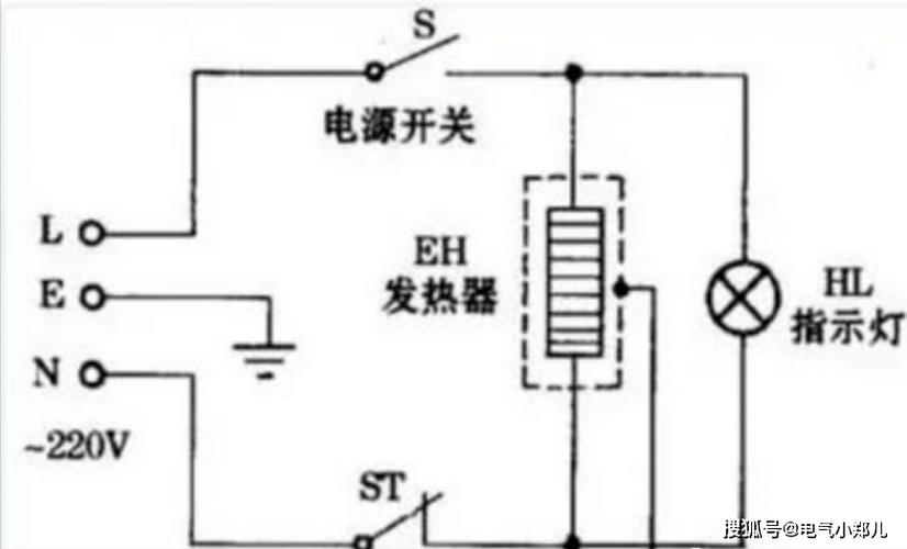 全自动电热水壶线路图