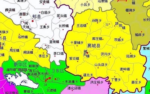 河南省许昌市襄城县地图图标