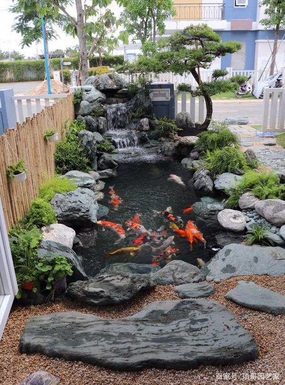 庭院鱼池设计