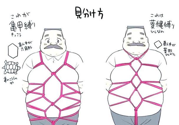 龟绳缚怎么捆