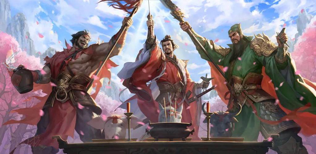 三国杀刘关张桃园结义皮肤