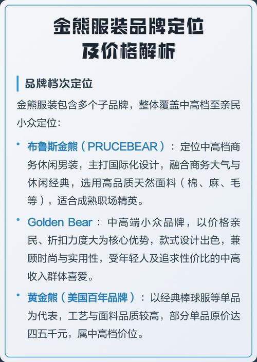goldenbear算什么档次图标
