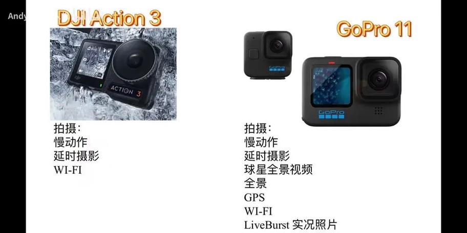 大疆action3和gopro11的对比