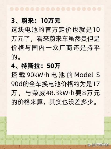 换电池手工费要多少钱