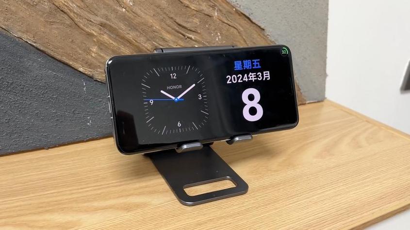 荣耀手机怎么把时间设置在桌面上缩略图