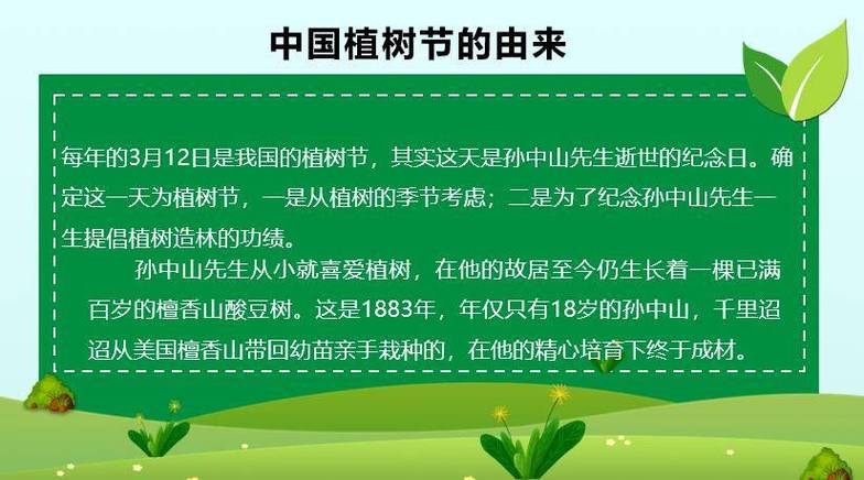 植树的重要性截图