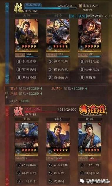 夏侯渊的阵容搭配
