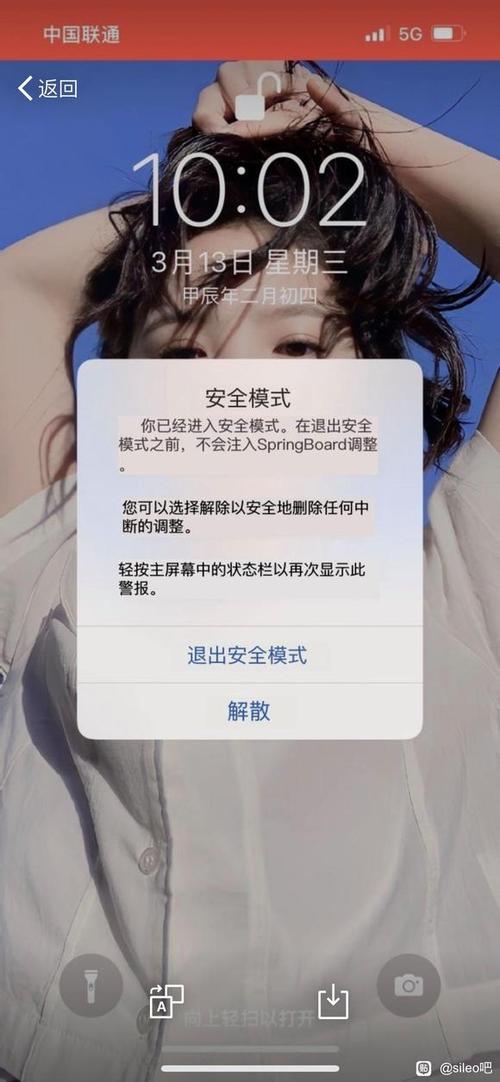 手机显示安全模式图标