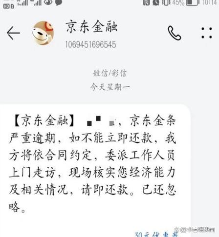 京东逾期过年会催收吗缩略图