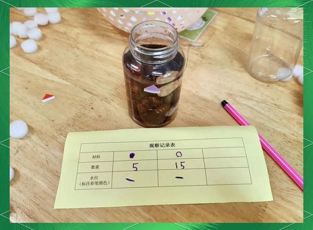 观察记录喝水的作用