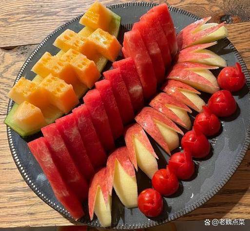 KTV果盘最简单切法