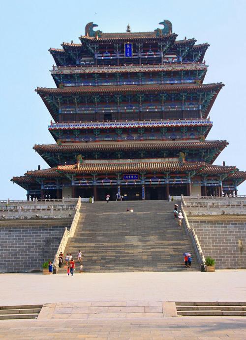 山西的鹳雀楼截图