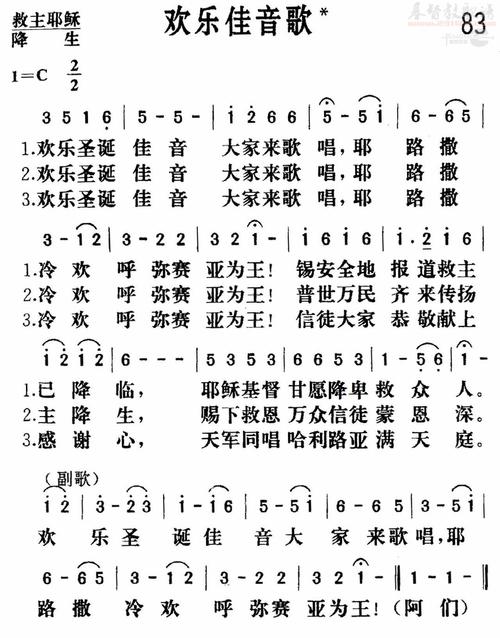 《欢乐佳音歌》完整版