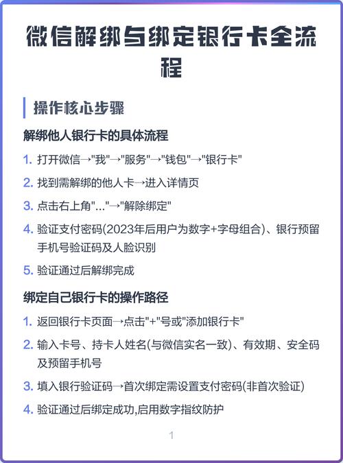 银行卡绑定两个微信号