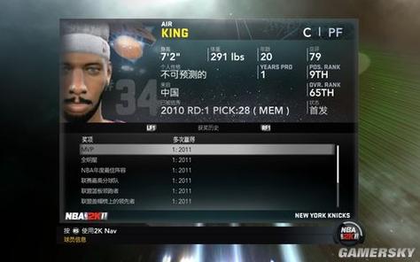 NBA2k11哪个中锋好用