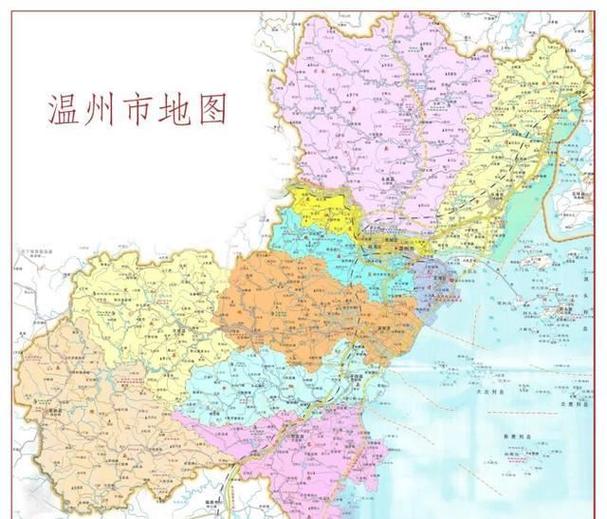 浙江温州地图