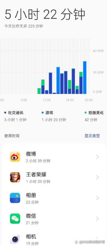 一加手机看使用时间