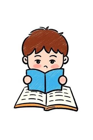 爱看书的男孩子