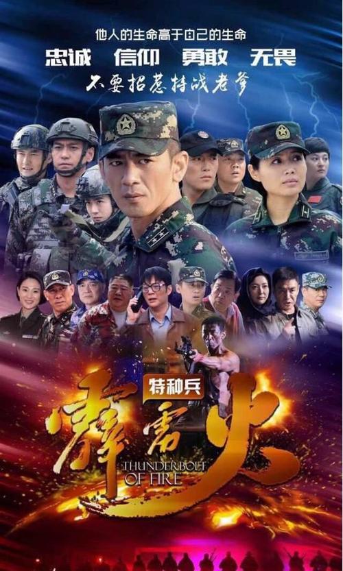 我是特种兵之霹雳火演员表全部