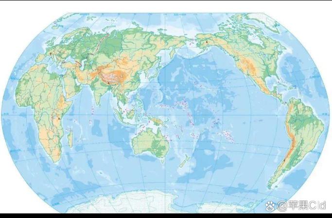 世界地形图超清可放大