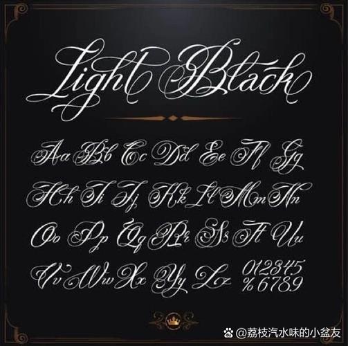 可复制花体字大全图标