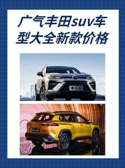 广汽丰田越野全部车型价格图标