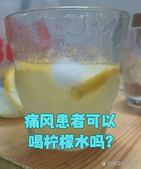 喝柠檬水对痛风有好处吗截图