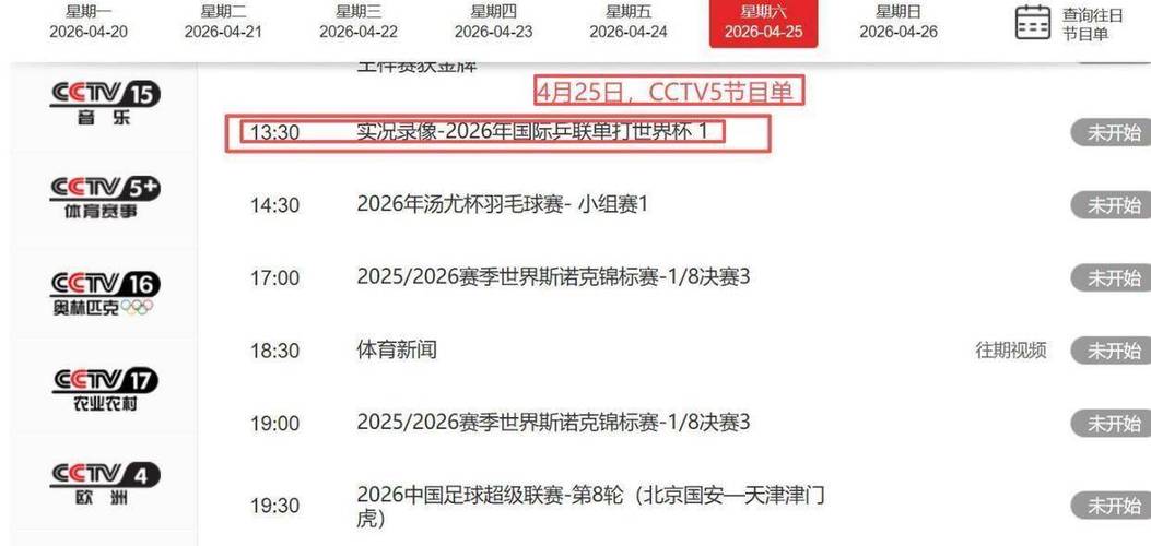 CCTV5今日直播世乒赛