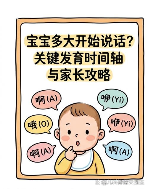 宝宝多大会说话才是正常的
