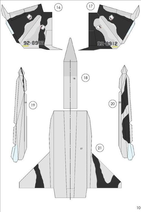 f1战斗机的折法图标