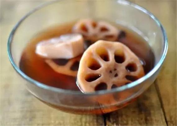 莲藕茶的做法