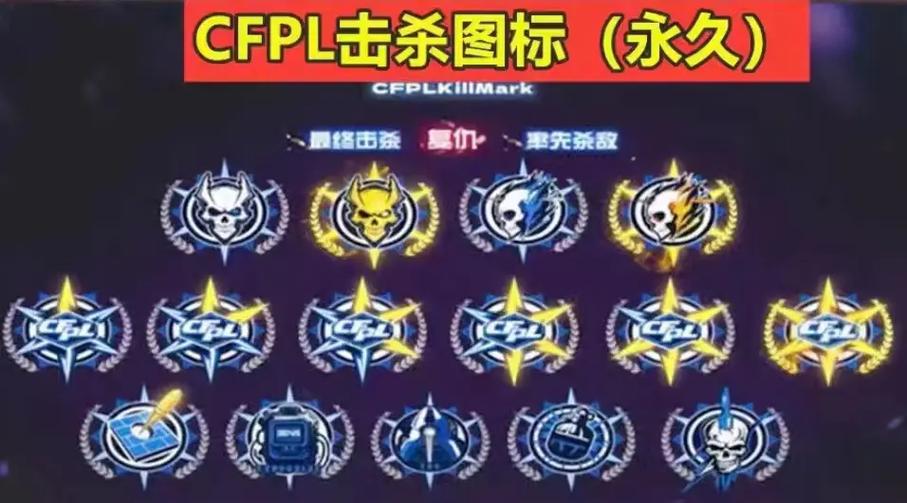 穿越火线排位击杀图标在哪设置图标