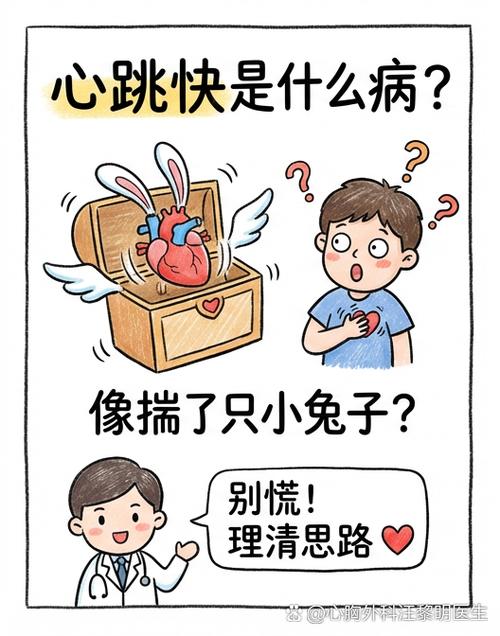 心里像揣了一只兔子一样跳个不停截图