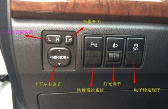 哈弗H2后视镜折叠怎么关闭