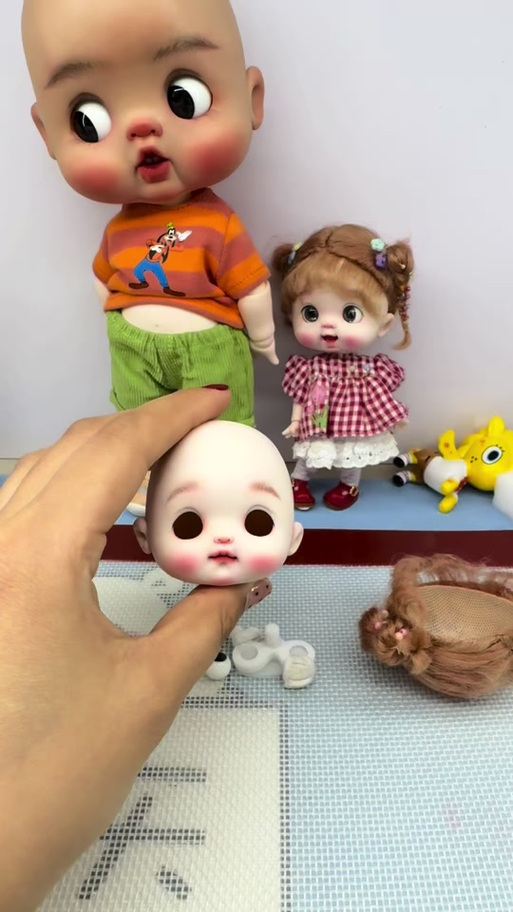 抖音拍娃娃头是啥特效
