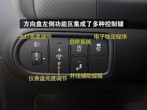 车上的按钮与标识介绍