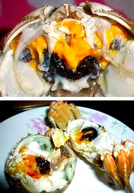 河蟹黄黑了是坏了么