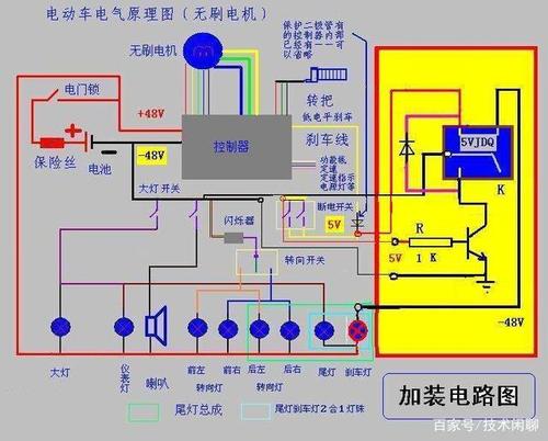 九号电动车线路图
