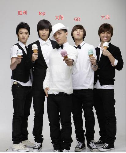 bigbang五人照片