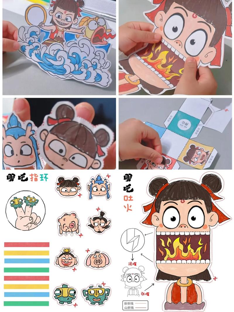 哪吒最火10个手工缩略图