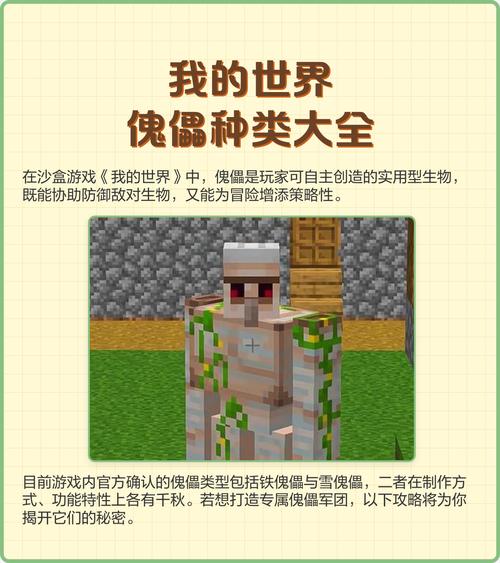 我的世界铁傀儡是被动生物吗图标