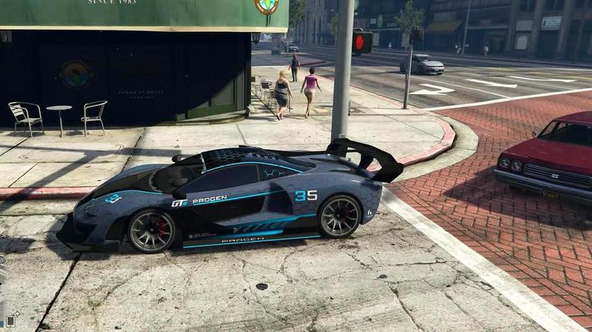 GTA5改装车竞速