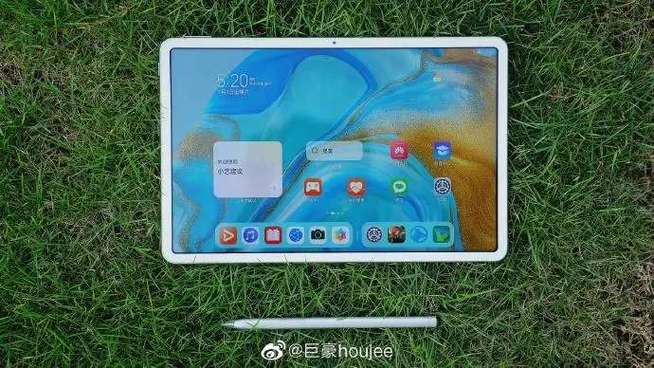 华为matepad怎么唤醒屏幕截图