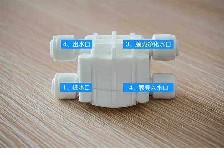 净水机4个接口怎么接