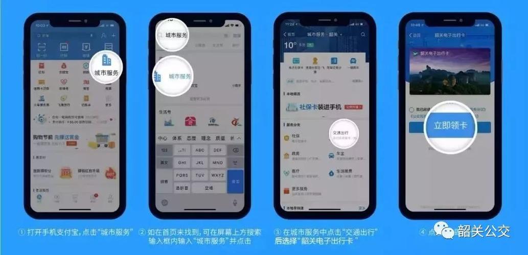 支付宝绑定公交卡方法图标