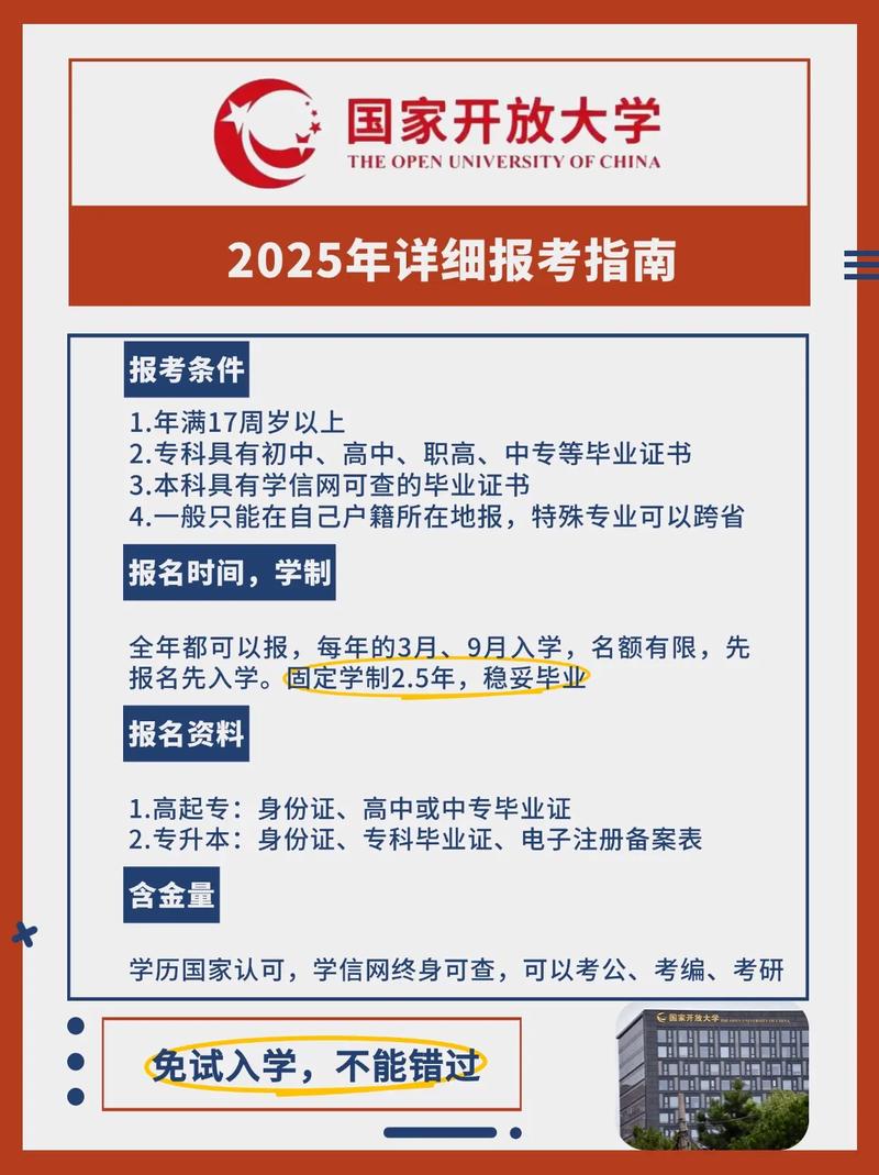 国家开放大学报名条件图标